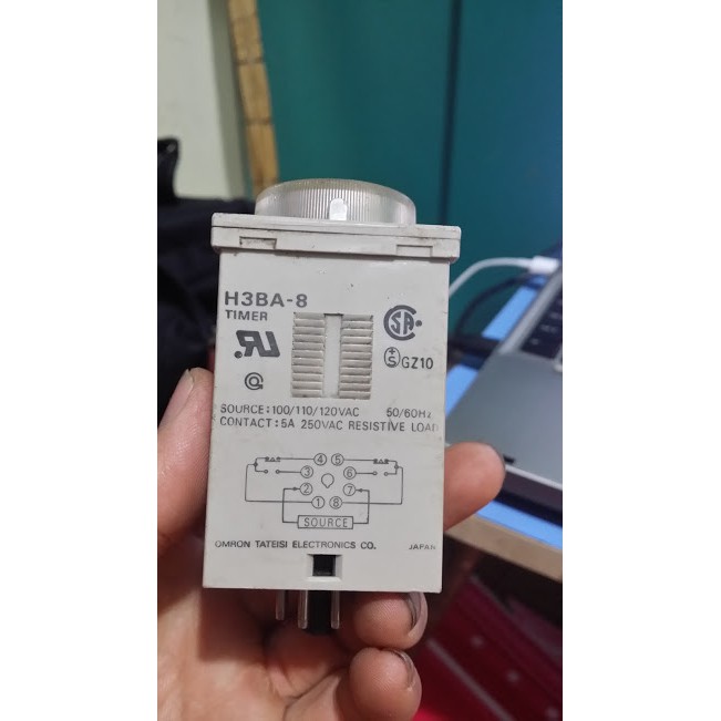 Timer 10s OMRON hàng Nhật điện 110v