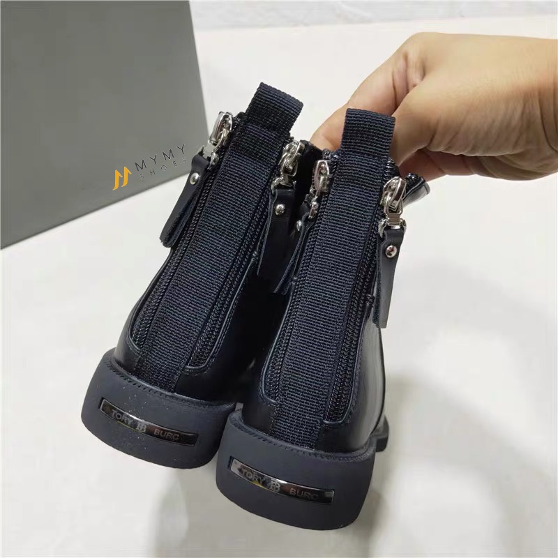 Boot da lì 2 khóa sau đế chữ 3p mymy shoes B356 | BigBuy360 - bigbuy360.vn