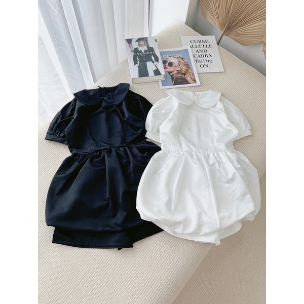 SET ÁO PEPLUM DÁNG BÍ CỔ SEN + QUẦN SHORT (TH)