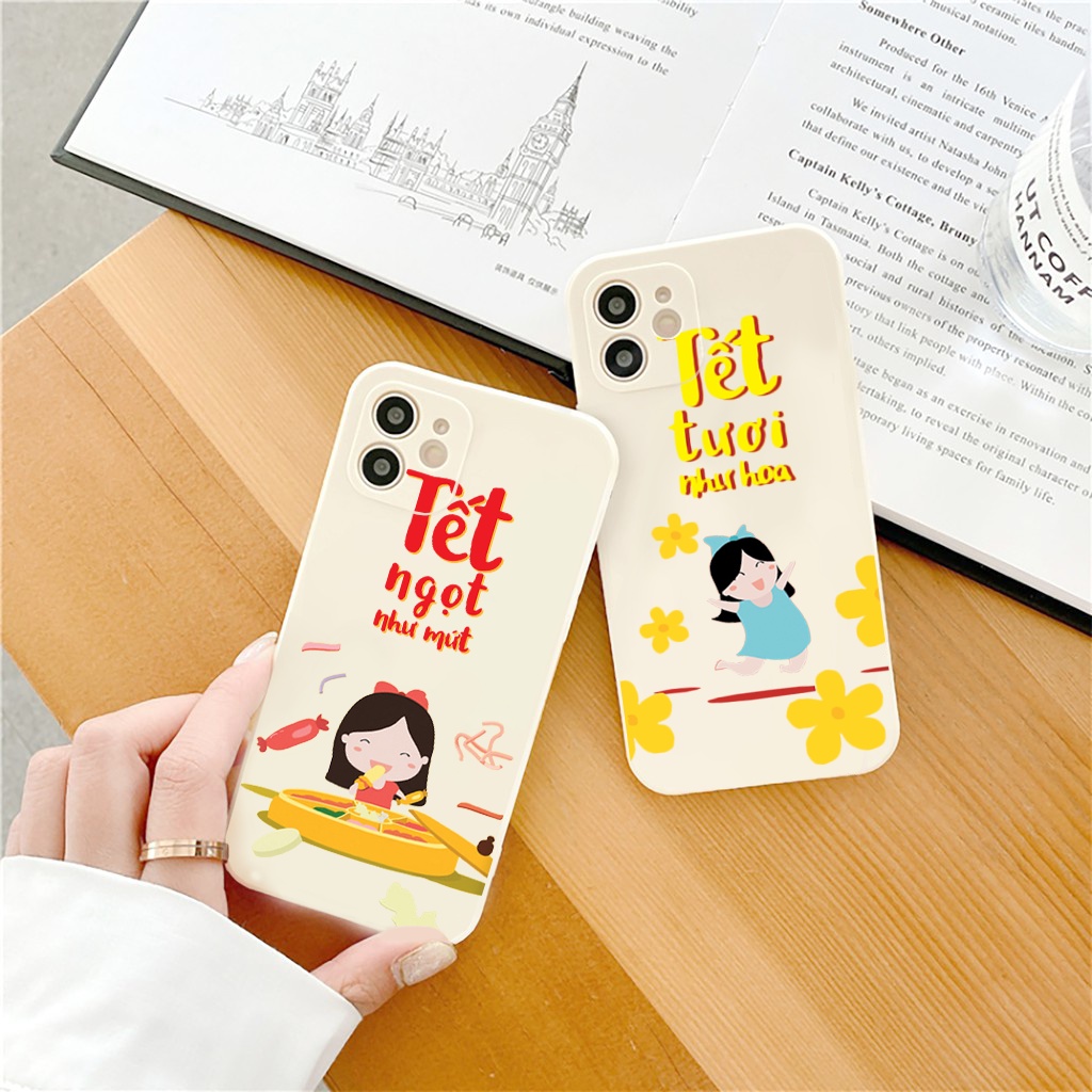Ốp lưng iphone TẾT câu thơ chúc tết ốp tết 2023 6/6s/6splus/7/7plus/8/8plus/x//xs/11/12/pro/max/plus/promax e120