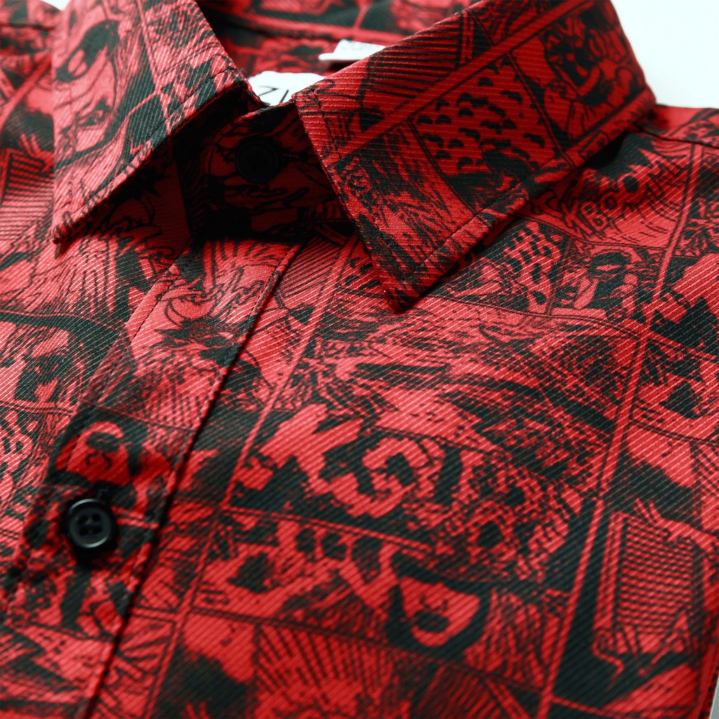 Áo sơ mi nam họa tiết Kasubi shirt ASM208 ZUMAN from suông, vải lụa vân chéo cao cấp, không nhăn, thoáng mát | BigBuy360 - bigbuy360.vn