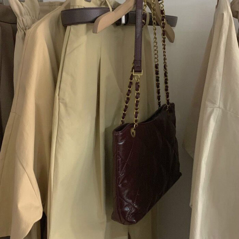 Túi đeo vai IELGY bằng da PU phong cách Hàn Quốc thời trang thanh lịch cho nữ