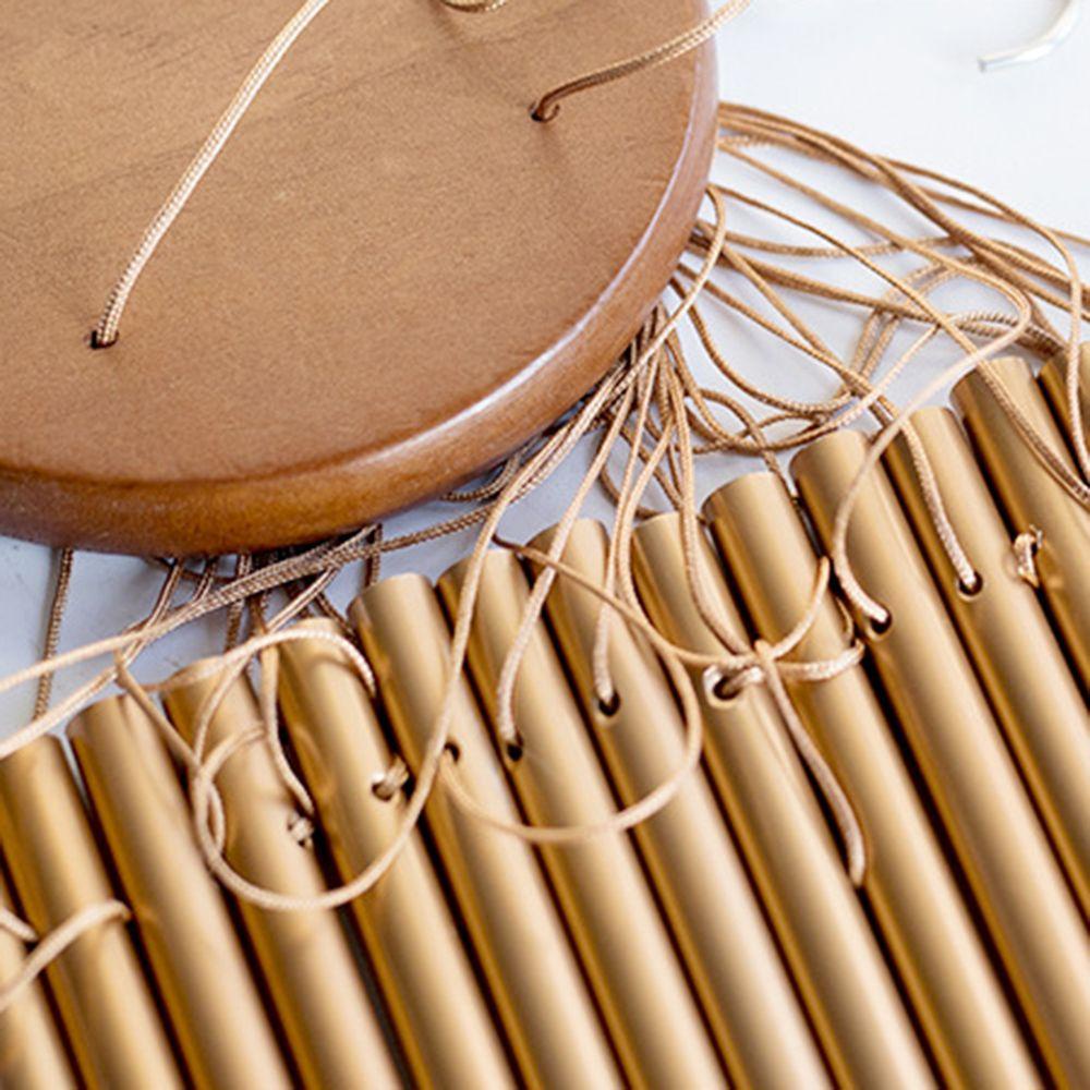 PINEVN Chuông Gió 18 Ống Treo Trang Trí Trong Nhà / Ngoài Trời Sáng Tạo