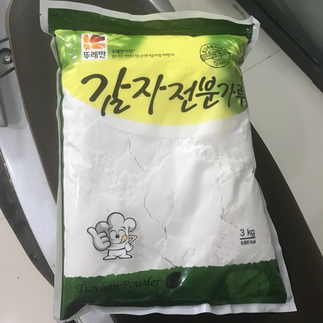 &lt;HOT&gt; Tinh Bột khoai tây Tureban Hàn Quốc 3kg