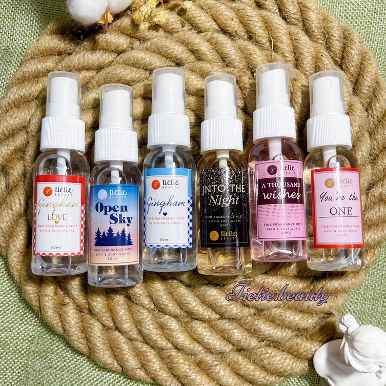 Body Mist Bath And Body Works Xịt Thơm toàn thân hương nước hoa