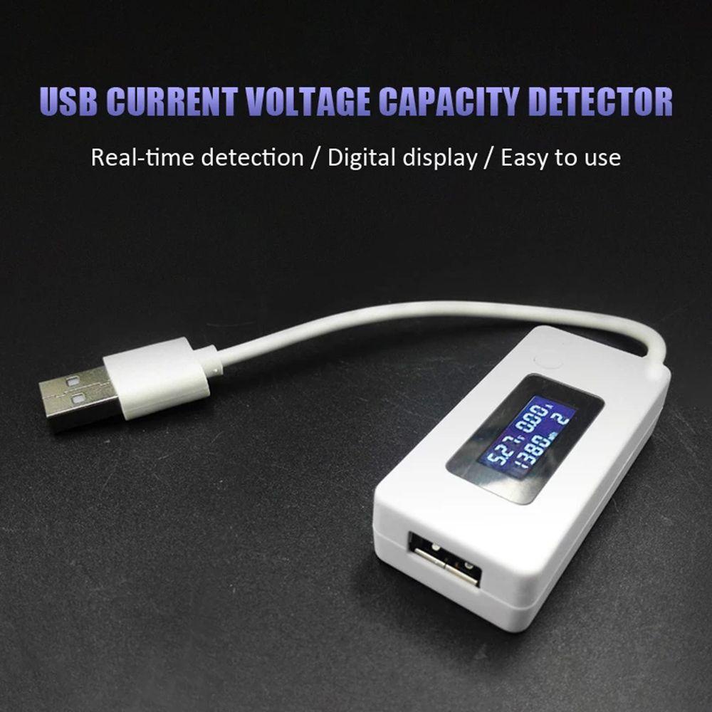 Thiết Bị Kiểm Tra Dung Lượng Pin Sạc USB Mẫu Mới + Điện Trở Tải Màn Hình LCD Kỹ Thuật Số