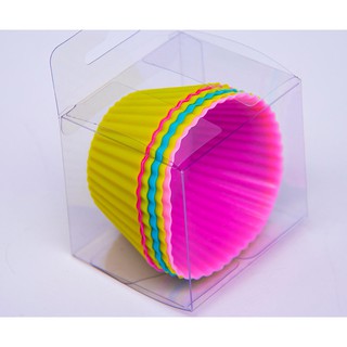 Khuôn cupcake silicone tròn (7cm)