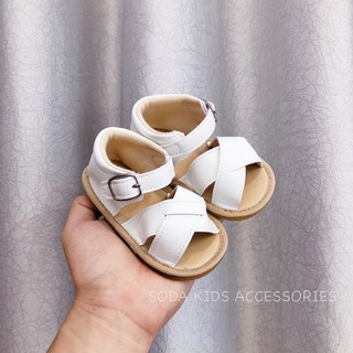 (Sale lẻ size)Sandal nơ lấp lánh-đan chéo