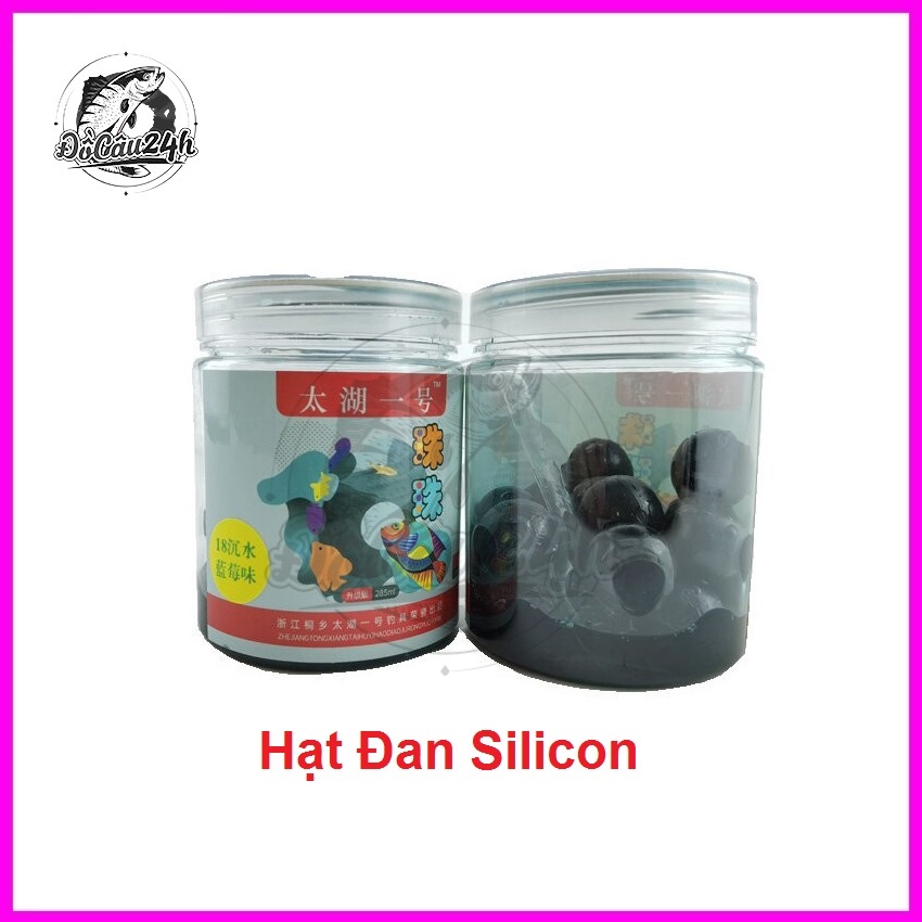 Mồi Câu Cá Hạt Đan Silicon Taihu Dùng Cho Câu Đài
