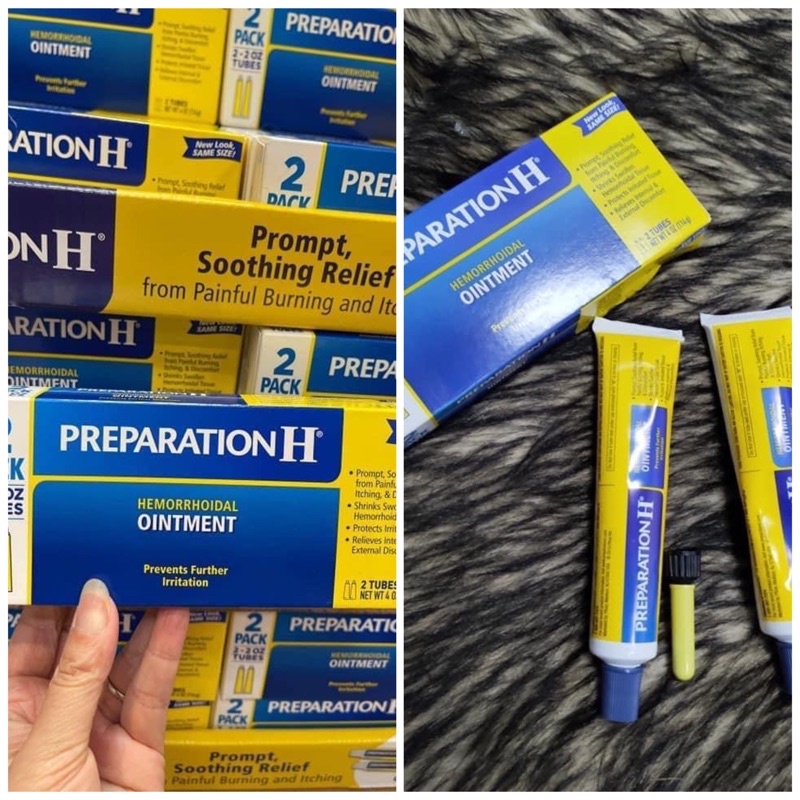 Kem bôi t.rĩ Preparation H Hemorrhoidal Ointment 57g tuýp