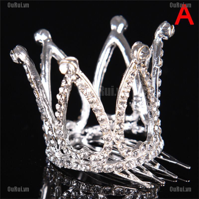 Vương Miện Cô Dâu Đính Đá Sang Trọng Hợp Thời Trang