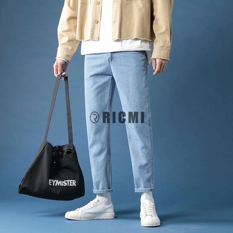 [ TIỀN NÀO CỦA NẤY ] QUẦN JEANS FORM SUÔNG XANH SKY RM02 - ĐỔI TRẢ MIỄN PHÍ