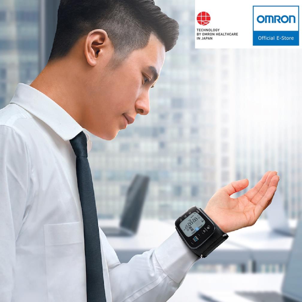 Máy Đo Huyết Áp Cổ Tay Omron HEM 6232T | Kết Nối Bluetooth