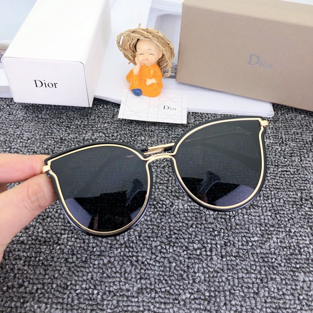 Dior_ Kính râm hàng hiệu dành cho nam và nữ Polarized chính hãng (Có hộp và hộp đựng kính)