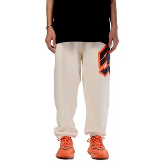 5theway® /stroke/ big logo sweatpant™ in pristine aka quần thun kem dà