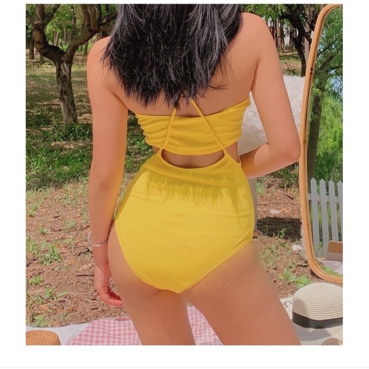 Bikini đồ bơi đi biển áo ống quần phối dây sành điệu VATIXA BKN60