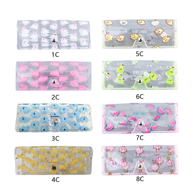 Hộp Đựng Mắt Kính Trong Suốt Dễ Thương