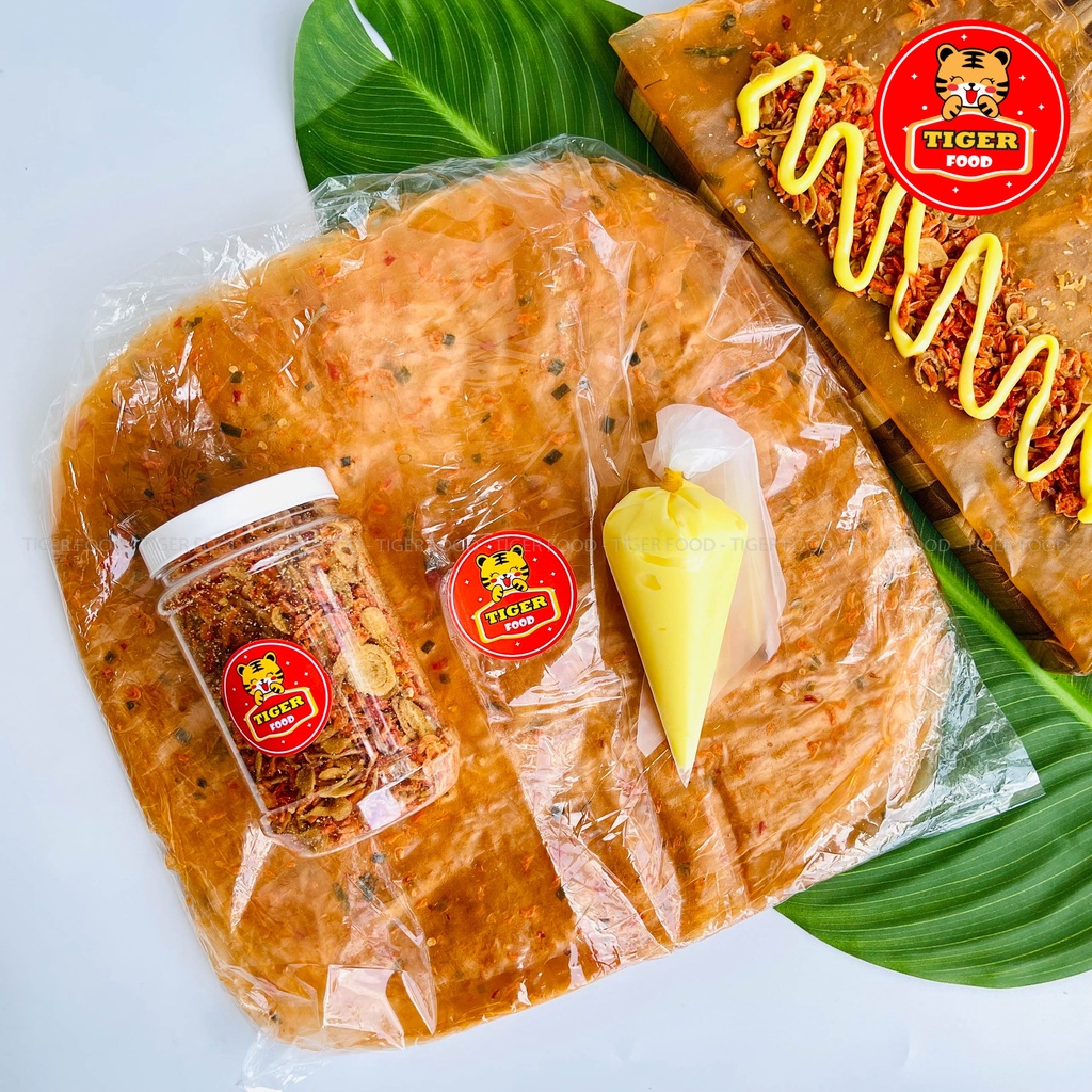 Muối ruốc hành phi 200G  đặc biệt 💖TIGER FOOD💖 muối tôm nhuyễn hành phi đặc sản Tây Ninh ăn kèm bánh tráng phơi sương