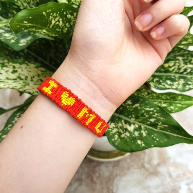 VÒNG TAY/CHÂN TẾT CHỈ BÓNG ĐÁ