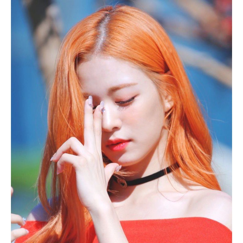 Nhuộm tóc phủ bóng Hàn quốc màu Cam Orange NEV Color 5D