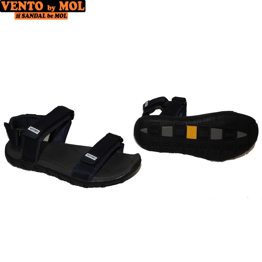 Giày sandal Vento nam 2 quai ngang vải dù có quai hậu tháo rời mang đi học đi biển du lịch NV8302Ch có big size