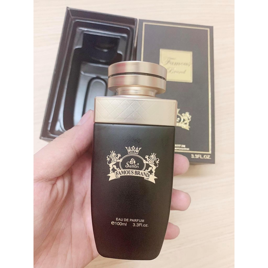 Nước Hoa nam SELLION FAMOUS BRAND cao cấp giá sỉ lẻ