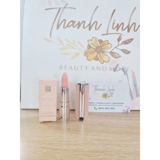 Son dưỡng Givenchy Le Rose Perfecto Lip Balm - 01 Perfect Pink dưỡng mềm và hồng môi mini 1.5g