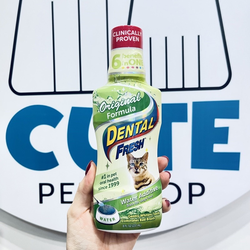 Nước súc miệng cho mèo Dental Fresh 237ml