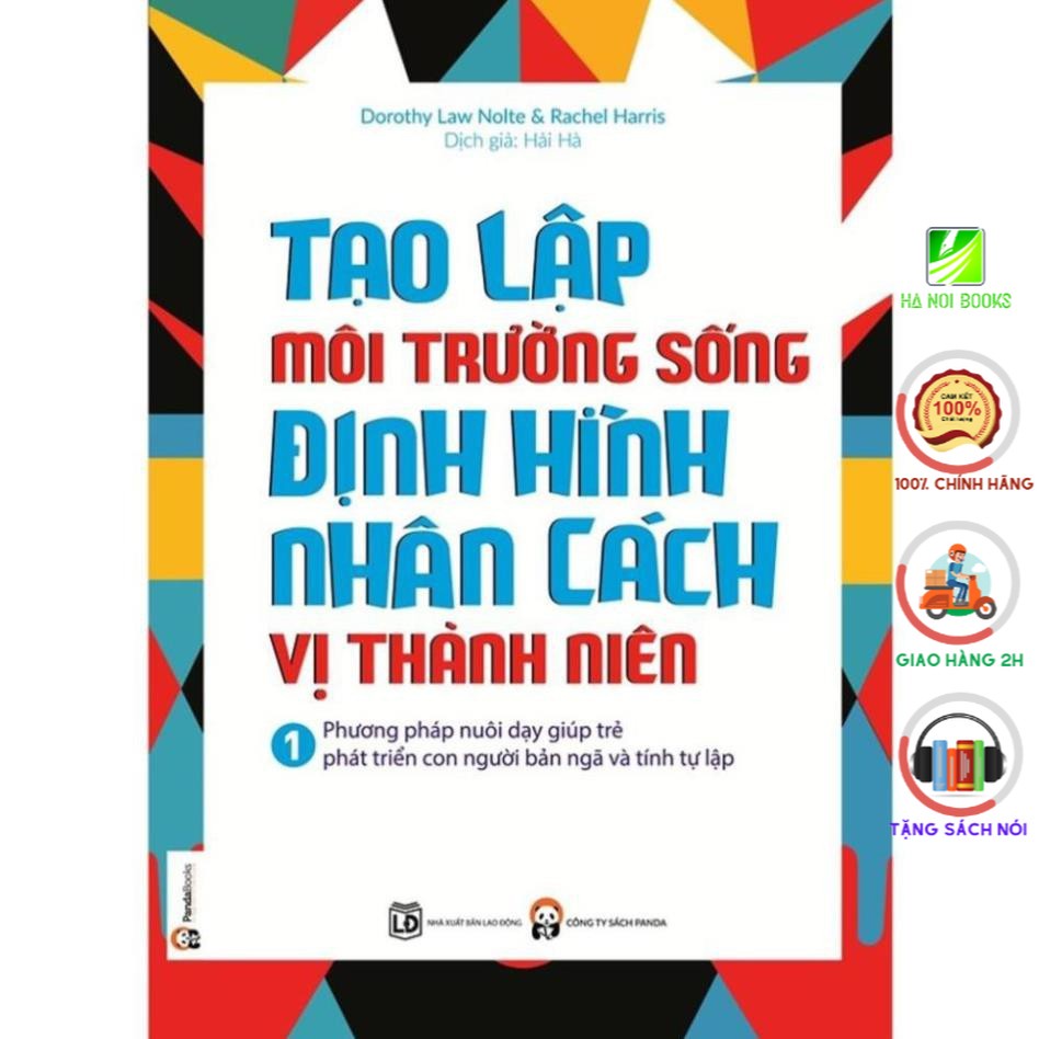 Sách -Tạo Lập Môi Trường Sống Định Hình Nhân Cách Vị Thành Niên (Tập 1) [Panda Books]