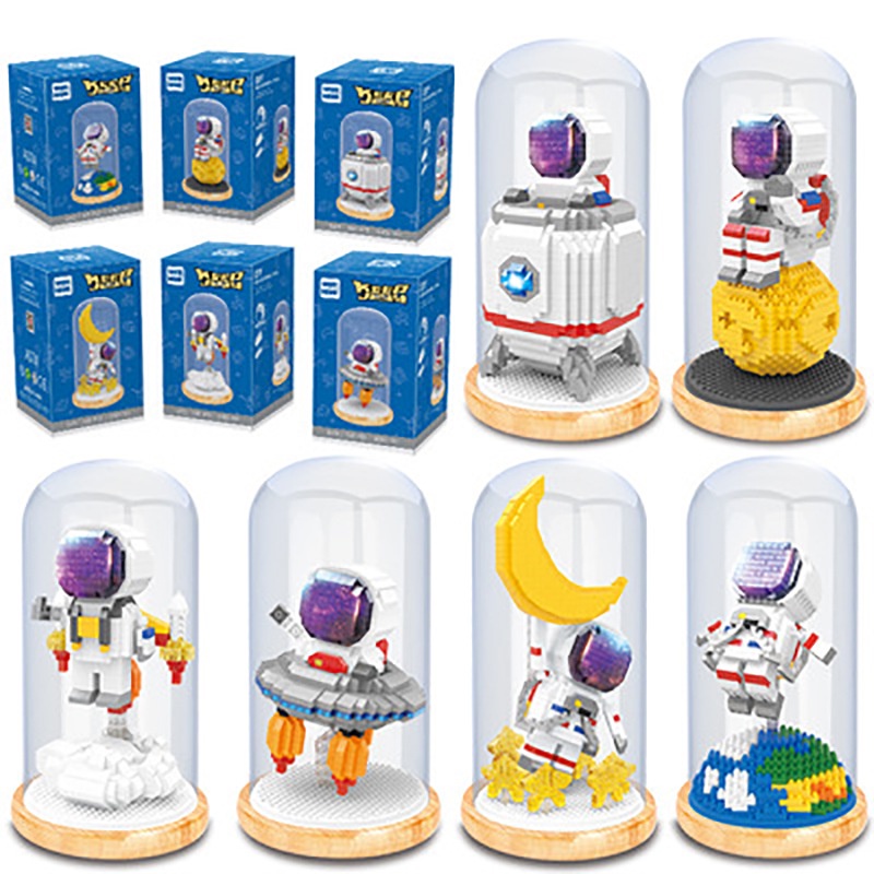 Bộ lego xếp hình phi hành gia