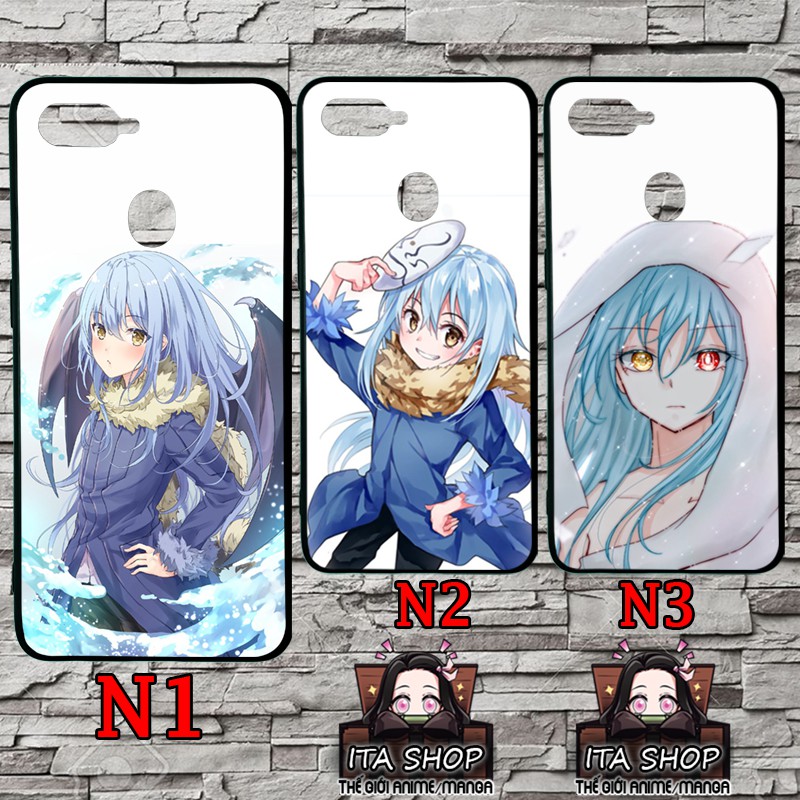 Ốp Anime cho Xiaomi Redmi 7 Note 7 Note 8 Note 8 Pro 9 Note 9 Note 9s Note 9 Pro Note 9c - Ốp lưng Rimuru