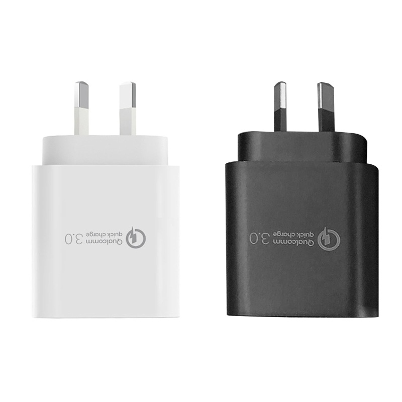 Cốc Sạc Nhanh 3 Cổng USB 18W Cho Điện Thoại 3 0