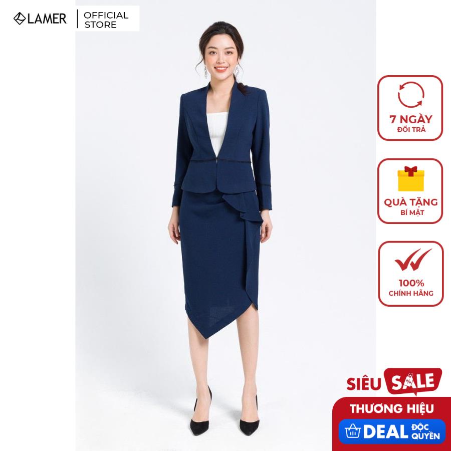 Áo vest cổ tàu leo LAMER L65B19T022-S3200 (Xanh dương)