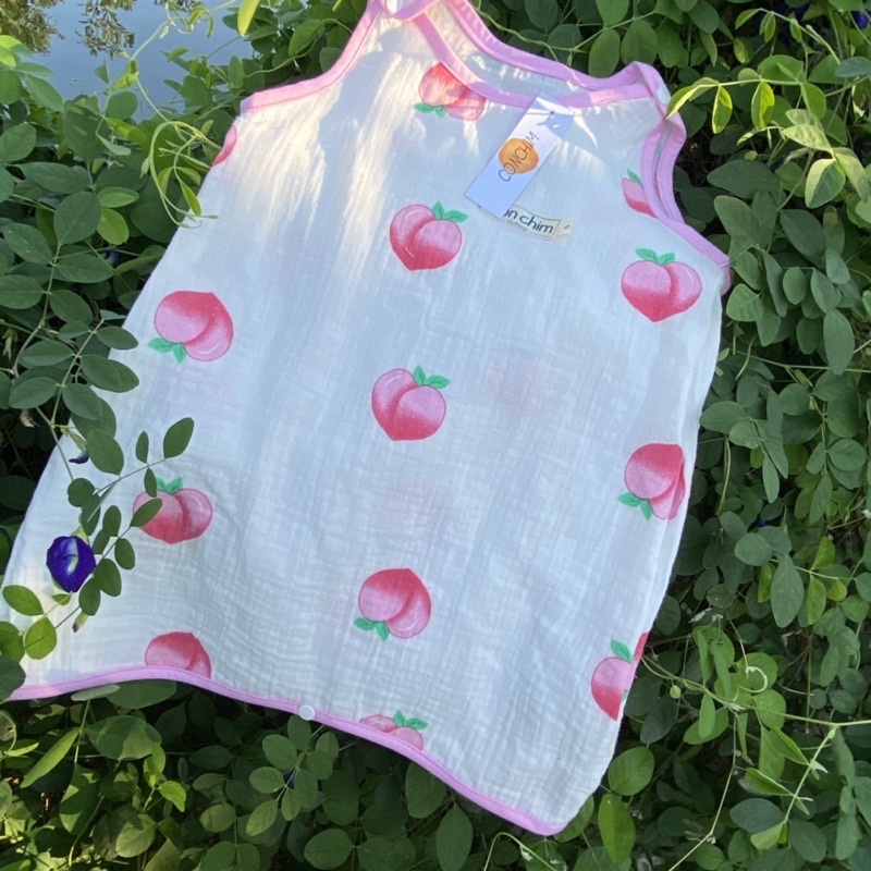 Túi ngủ vải xô muslin hàn quốc 2 lớp CONCHIM | BigBuy360 - bigbuy360.vn