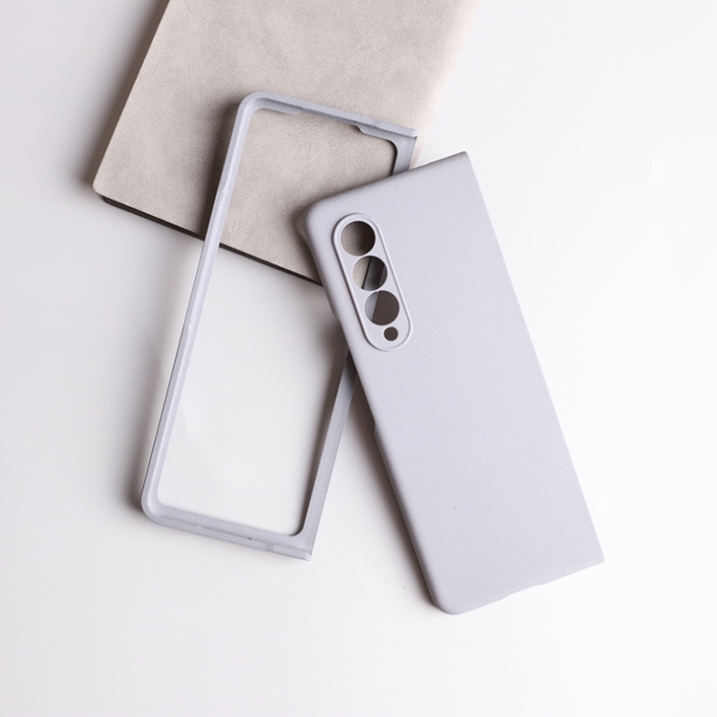 Ốp Điện Thoại Cứng Nhám Siêu Mỏng Gấp 2 Nếp Gấp 3 4 5G Cho Samsung Galaxy Z Fold 2 3 4