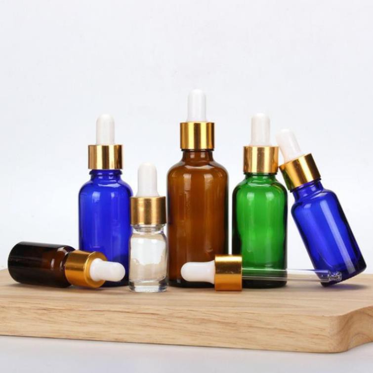 Lọ Chiết Serum ❤ [15ml,20ml] Lọ đựng tinh dầu bóp giọt khoen vàng, phụ kiện du lịch