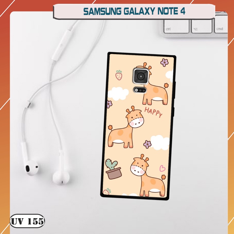 Ốp lưng nhám cho điện thoại Samsung Galaxy Note 4