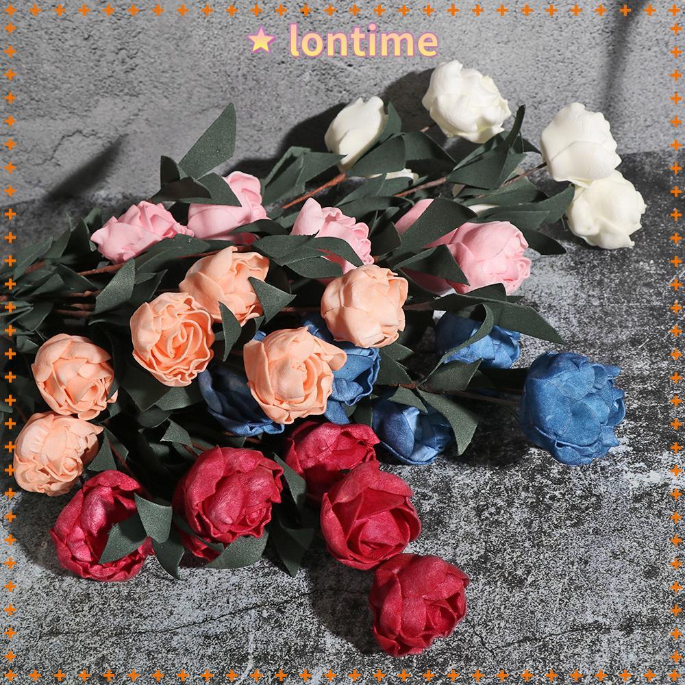 Bó hoa hồng dùng giả để trang trí đẹp mắt