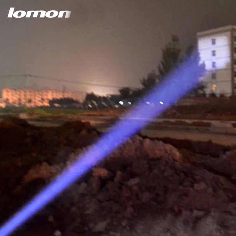 Đèn pin siêu sáng Lomon ST33 zoom xa gần kèm pin sạc
