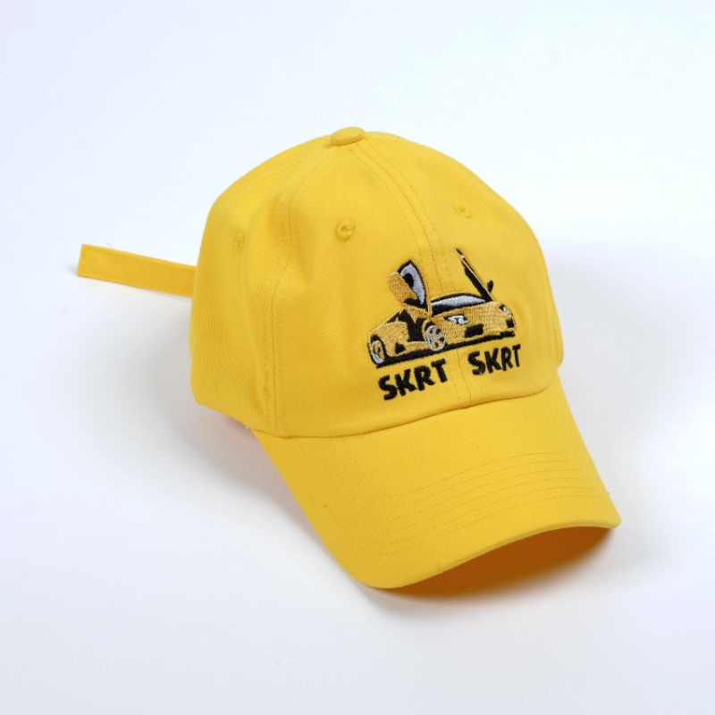 Nón skrt vàng CHẤT LIỆU KHAKI PHONG CÁCH UNISEX