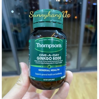 VIÊN UỐNG BỔ NÃO GINGKO THOMPSON 6000MG