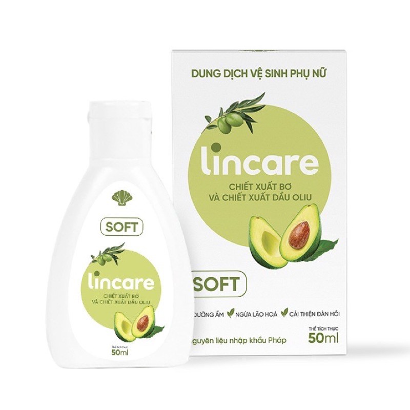 Dung dịch vệ sinh Cốc Nguyệt San Lincare Soft 50ml