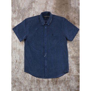 ÁO SƠ MI TAY NGẮN NAM NHUNG TĂM POLO RALPH LAUREN
