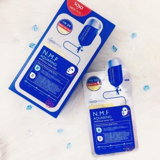 Mặt nạ dưỡng da Hàn Quốc MEDIHEAL M.M.F AQUARING AMPOULE MASK REX