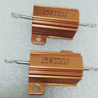 2 Điện trở nhôm 33om 25w
