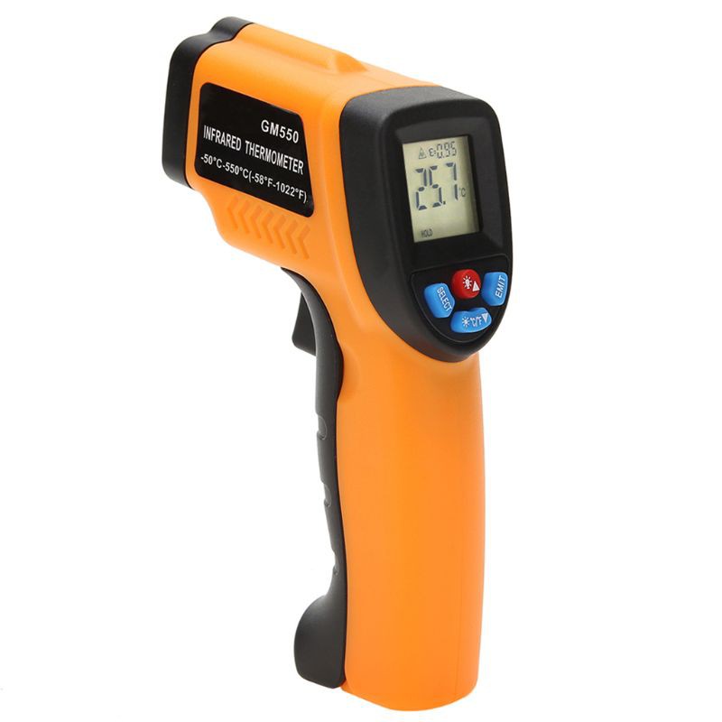 Nhiệt Kế Hồng Ngoại Kỹ Thuật Số Lilyx - 50~550 ° C Gm550