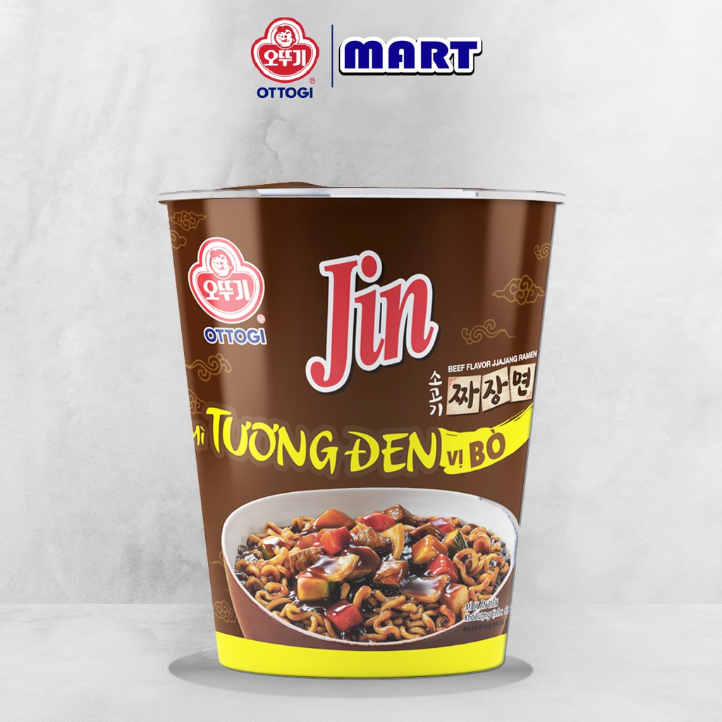 [FREESHIP❤️] - Mì ly Jin Tương Đen vị bò Ottogi 65g