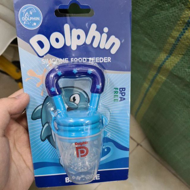 Túi nhai ăn dặm dolphin