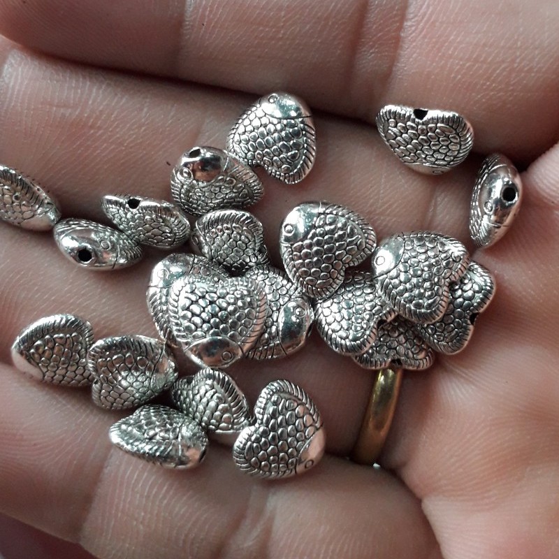 charm lùa xỏ chấm bi : 50 gram 1 gói giá 25k [ chuyên sỉ charm giá rẻ ]