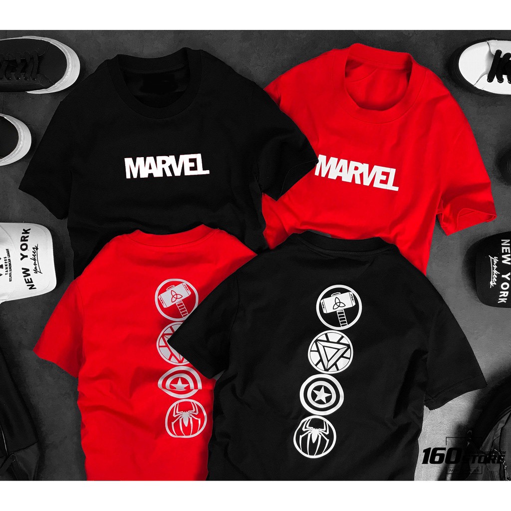 Áo thun MARVEL PHẢN QUANG Nam Nữ